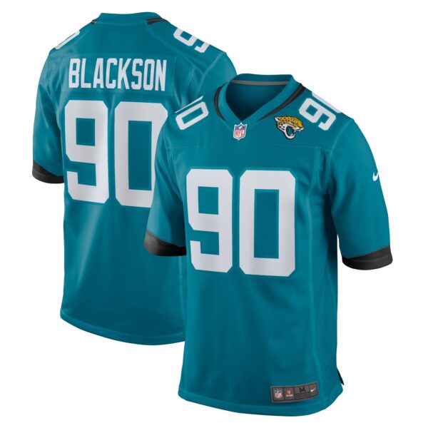 Angelo Blackson Jacksonville Jaguars Nike Team Game Jersey Teal