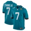 Brian Thomas Jr Jacksonville Jaguars Nike Player Game Jersey Teal