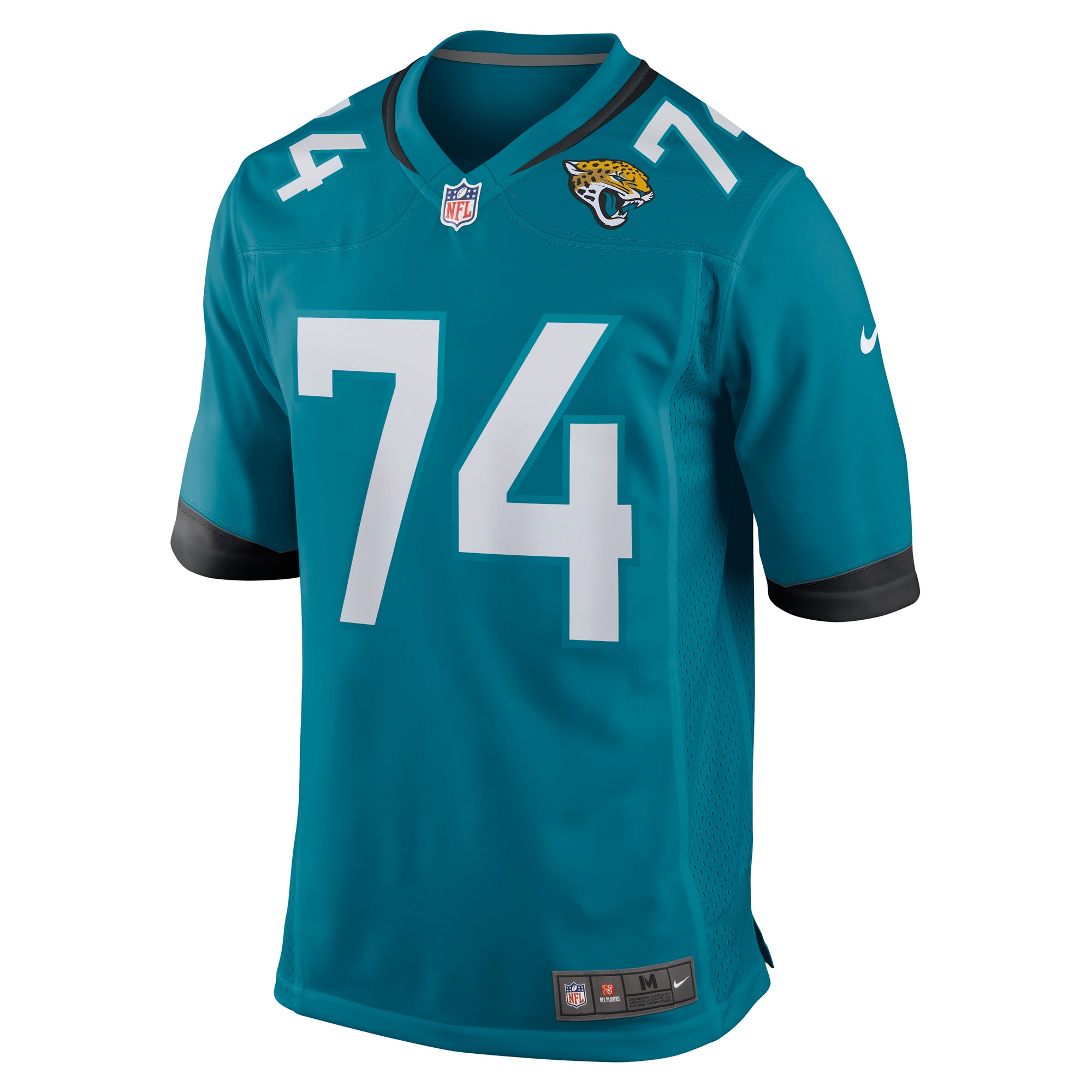 Cam Robinson Jacksonville Jaguars Nike Game Jersey Teal - Image 2