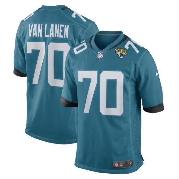 Cole Van Lanen Jacksonville Jaguars Nike Game Player Jersey Teal