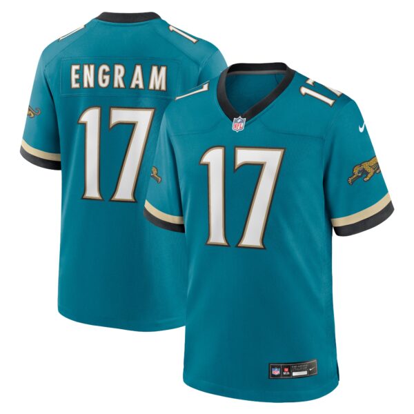 Evan Engram Jacksonville Jaguars Nike Prowler Throwback Player Game Jersey Teal
