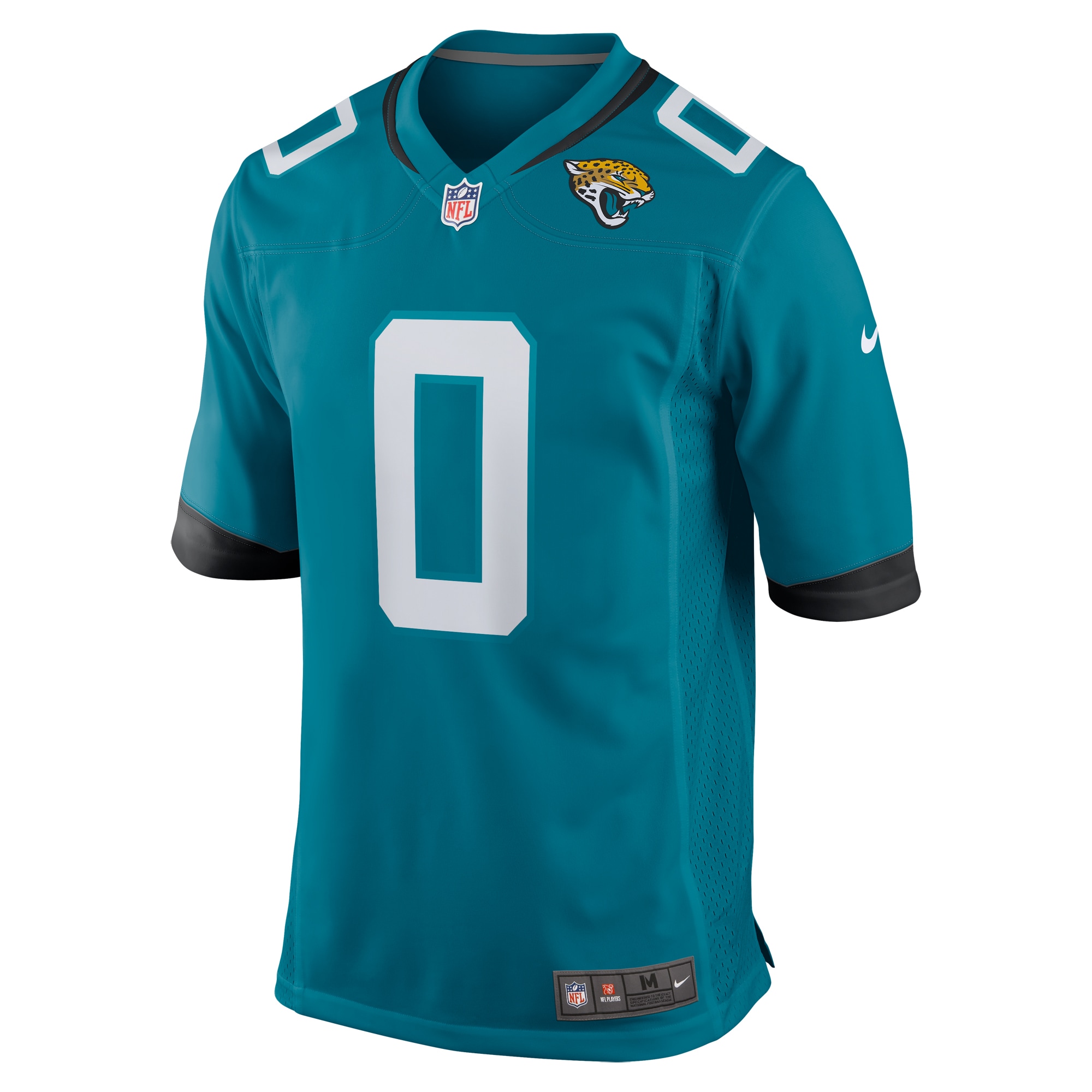 Gabe Davis Jacksonville Jaguars Nike Team Game Player Jersey Teal - Image 2