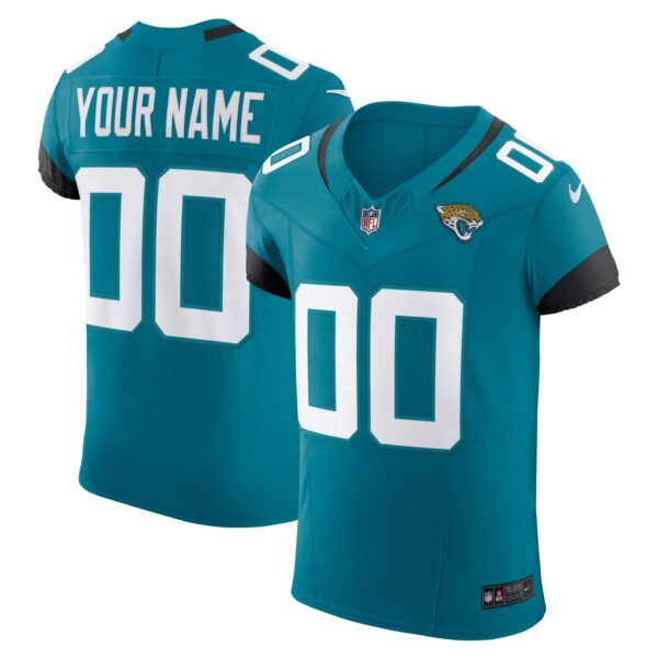 Jacksonville Jaguars Nike Vapor FUSE Elite Custom Jersey Teal
