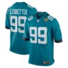 Jeremiah Ledbetter Jacksonville Jaguars Nike Home Game Player Jersey Teal