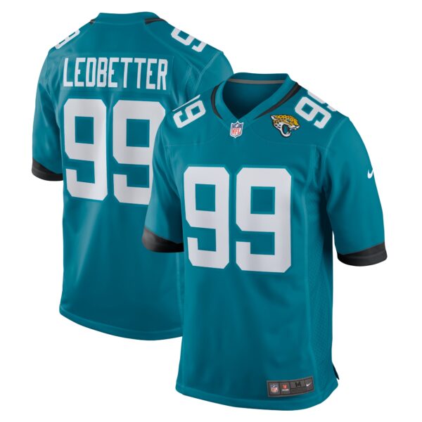 Jeremiah Ledbetter Jacksonville Jaguars Nike Home Game Player Jersey Teal