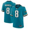 Mark Brunell Jacksonville Jaguars Nike Prowler Throwback Retired Player Game Jersey Teal