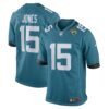 Tim Jones Jacksonville Jaguars Nike Game Player Jersey Teal