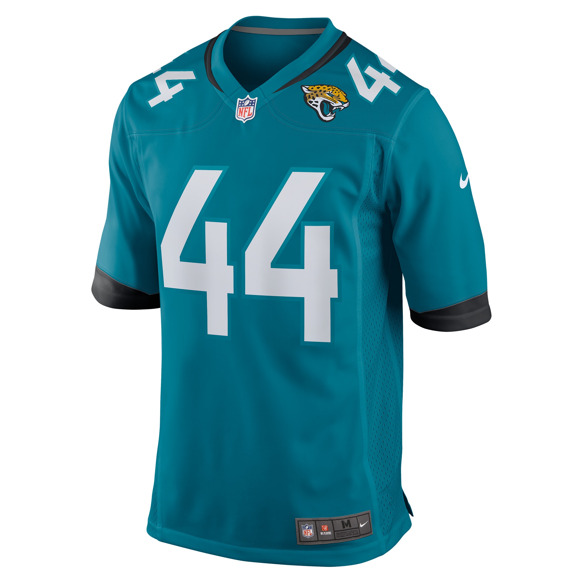 Travon Walker Jacksonville Jaguars Nike Player Game Jersey Teal - Image 2