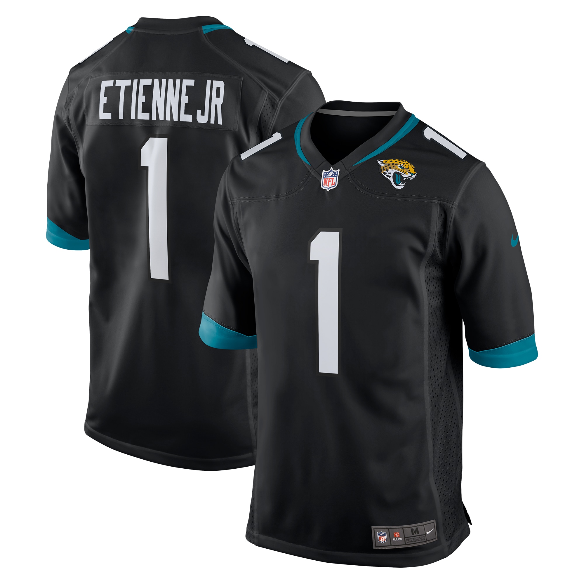 Travis Etienne Jacksonville Jaguars Nike Game Jersey Black