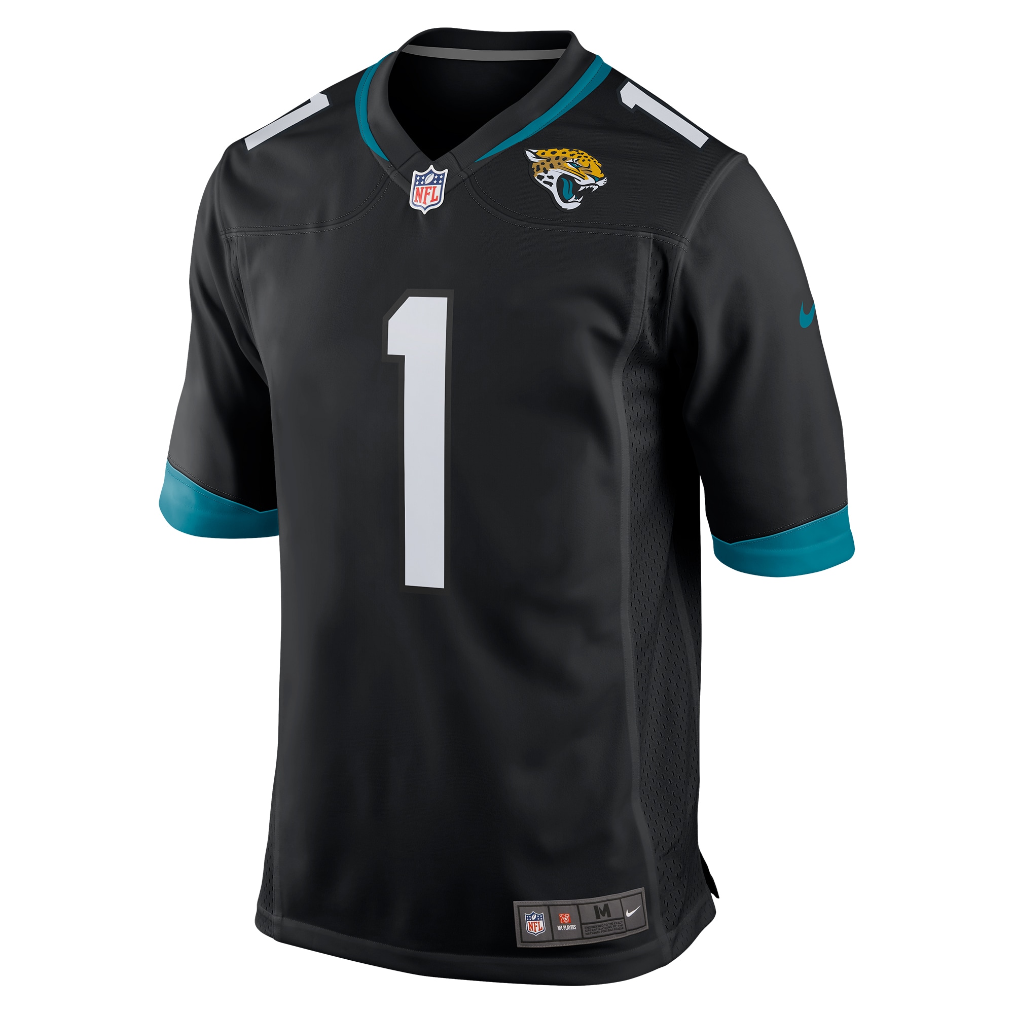 Travis Etienne Jacksonville Jaguars Nike Game Jersey Black - Image 2