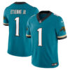 Travis Etienne Jacksonville Jaguars Nike Prowler Throwback Vapor FUSE Limited Jersey Teal