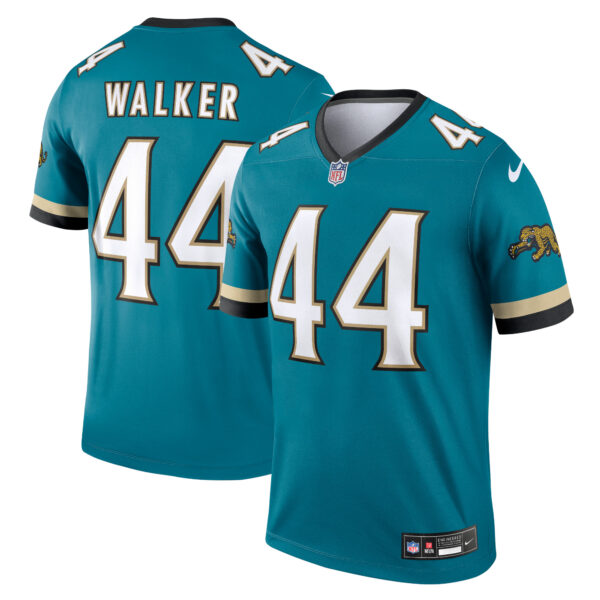Travon Walker Jacksonville Jaguars Nike Alternate Legend Player Performance Top Teal