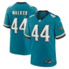 Travon Walker Jacksonville Jaguars Nike Prowler Throwback Player Game Jersey Teal