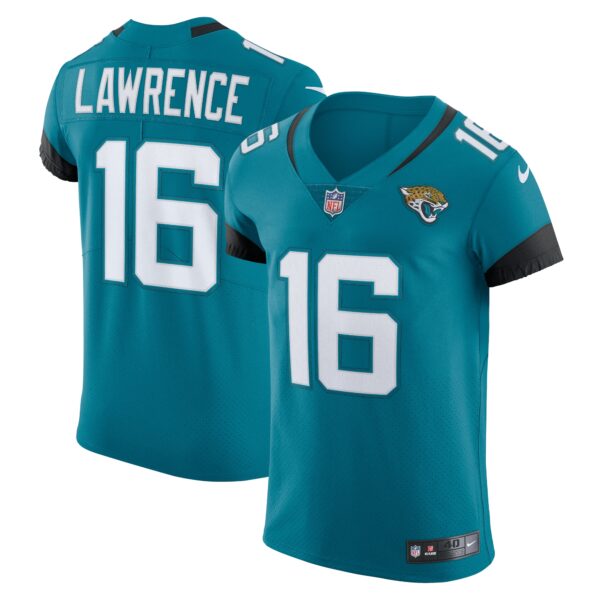 Trevor Lawrence Jacksonville Jaguars Nike Vapor Elite Jersey Teal