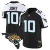 Men’s Jacksonville Jaguars Florida Patch Vapor Jersey – All Stitched – Black Alternate – Mac Jones