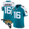 Men’s Jacksonville Jaguars Florida Patch Vapor Jersey – All Stitched – Alternate – Trevor Lawrence