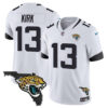 Men’s Jacksonville Jaguars Florida Patch Vapor Jersey – All Stitched – White – Christian Kirk