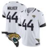 Men’s Jacksonville Jaguars Florida Patch Vapor Jersey – All Stitched – White – Travon Walker