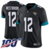 Nike Jaguars #12 Dede Westbrook Black Team Color Men’s Stitched NFL 100th Season Vapor Limited Jersey