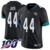 Nike Jaguars #44 Myles Jack Black Team Color Men’s Stitched NFL 100th Season Vapor Limited Jersey