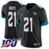 Nike Jaguars #21 A.J. Bouye Black Team Color Men’s Stitched NFL 100th Season Vapor Limited Jersey