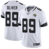 Jaguars #89 Josh Oliver White Men’s Stitched Football Vapor Untouchable Limited Jersey