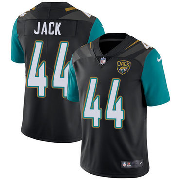 Nike Jacksonville Jaguars #44 Myles Jack Black Alternate Men’s Stitched NFL Vapor Untouchable Limited Jersey