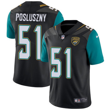 Nike Jacksonville Jaguars #51 Paul Posluszny Black Alternate Men’s Stitched NFL Vapor Untouchable Limited Jersey
