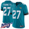 Jaguars #27 Leonard Fournette Teal Green Alternate Men’s Stitched Football 100th Season Vapor Limited Jersey