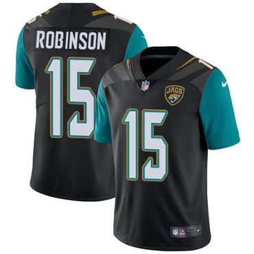 Nike Jacksonville Jaguars #15 Allen Robinson Black Alternate Men’s Stitched NFL Vapor Untouchable Limited Jersey