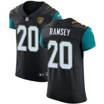 Men’s Nike Jacksonville Jaguars #20 Jalen Ramsey Black Alternate Stitched NFL Vapor Untouchable Elite Jersey