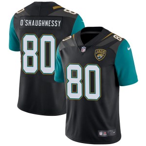 Nike #80 James O’Shaughnessy Jacksonville Jaguars Men’s Limited Black Vapor Untouchable Alternate Jersey