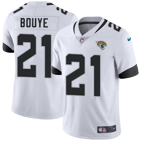 Nike Jacksonville Jaguars #21 A.J. Bouye White Men’s Stitched NFL Vapor Untouchable Limited Jersey