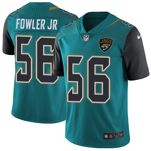 Nike Jacksonville Jaguars #56 Dante Fowler Jr Teal Green Team Color Men’s Stitched NFL Vapor Untouchable Limited Jersey