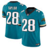 Men’s Jacksonville Jaguars #28 Fred Taylor Teal 2024 F.U.S.E. Prowler Throwback Vapor Limited Football Stitched Jersey