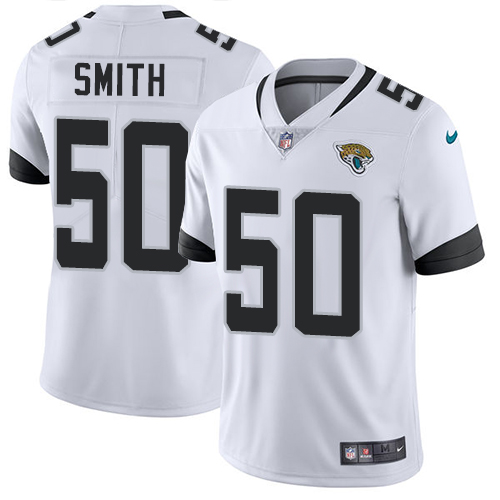 Nike Jacksonville Jaguars #50 Telvin Smith White Men’s Stitched NFL Vapor Untouchable Limited Jersey
