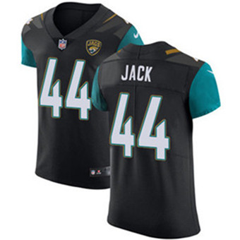 Men’s Nike Jacksonville Jaguars #44 Myles Jack Black Alternate Stitched NFL Vapor Untouchable Elite Jersey