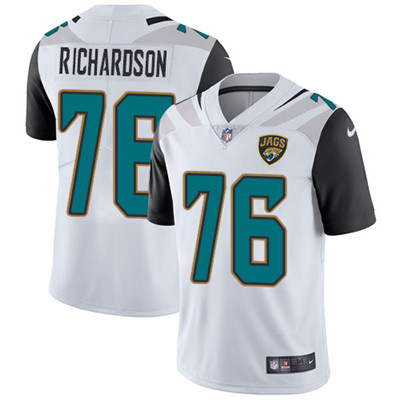 Nike Jacksonville Jaguars #76 Will Richardson White Men’s Stitched NFL Vapor Untouchable Limited Jersey