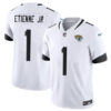 Men’s Jacksonville Jaguars #1 Travis Etienne Jr. White 2023 F.U.S.E Vapor Untouchable Limited Football Stitched Jersey