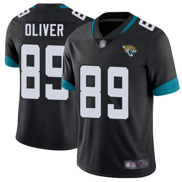 Jaguars #89 Josh Oliver Black Team Color Men’s Stitched Football Vapor Untouchable Limited Jersey