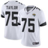 Jaguars #75 Jawaan Taylor White Men’s Stitched Football Vapor Untouchable Limited Jersey