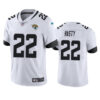 Men’s Jacksonville Jaguars #22 JaMycal Hasty White Vapor Untouchable Limited Stitched Jersey
