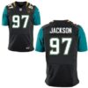 Men’s Jacksonville Jaguars #97 Malik Jackson Black Team Color NFL Nike Elite Jersey