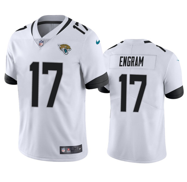 Men’s Jacksonville Jaguars #17 Evan Engram White 2023 Vapor Untouchable Limited Stitched Jersey