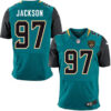 Nike Jaguars #97 Malik Jackson Teal Green Team Color Men’s Stitched NFL Elite Jersey