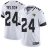Nike Jacksonville Jaguars #24 T.J. Yeldon White Men’s Stitched NFL Vapor Untouchable Limited Jersey
