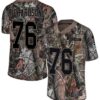 Nike Jaguars #76 Will Richardson Camo Men’s Stitched NFL Limited Rush Realtree Jersey