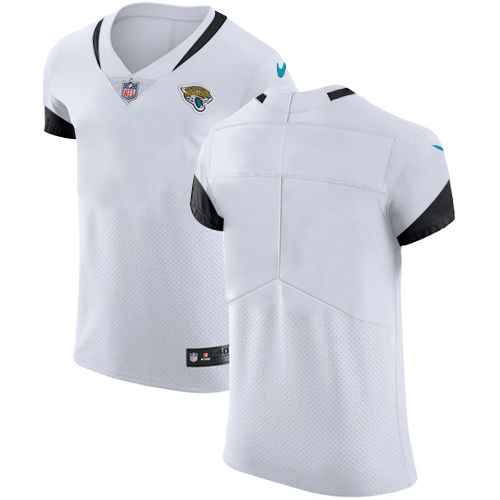 Nike Jacksonville Jaguars Blank White Men’s Stitched NFL Vapor Untouchable Elite Jersey