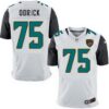 Men’s Jacksonville Jaguars #75 Jared Odrick White Road NFL Nike Elite Jersey
