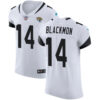 Nike Jacksonville Jaguars #14 Justin Blackmon White Men’s Stitched NFL Vapor Untouchable Elite Jersey